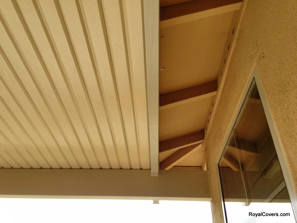 Patio cover installed by Royal Covers of Arizona - Alumawood installer Scottsdale, AZ.