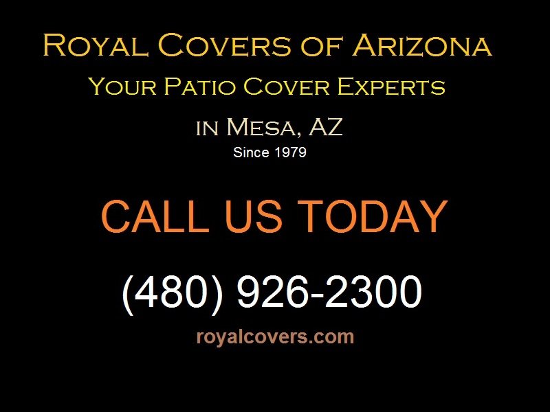 Avoid Heat-Related Illness:  Install Patio Covers in Mesa Today