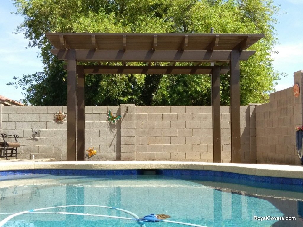 Project Pictures: Freestanding Alumawood Patio Covers in Mesa, AZ