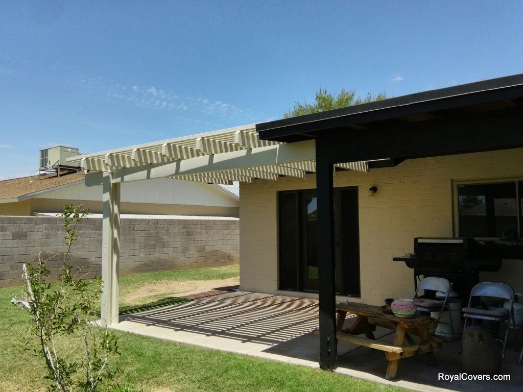 Project Pictures: Alumawood Patio Cover Extensions in Phoenix, AZ