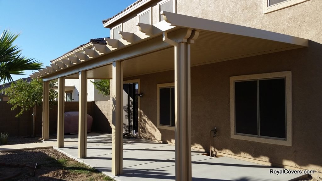 Project Pictures: Alumawood Solid Patio Cover Installed in Buckeye, AZ