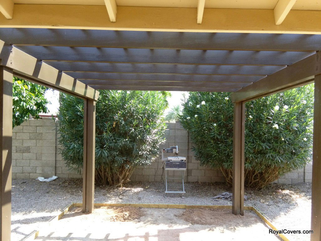 Alumawood Pergola built by Royal Covers of Arizona