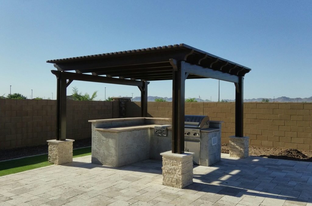 Project Pictures: Alumawood Pergola installed in Gilbert, AZ