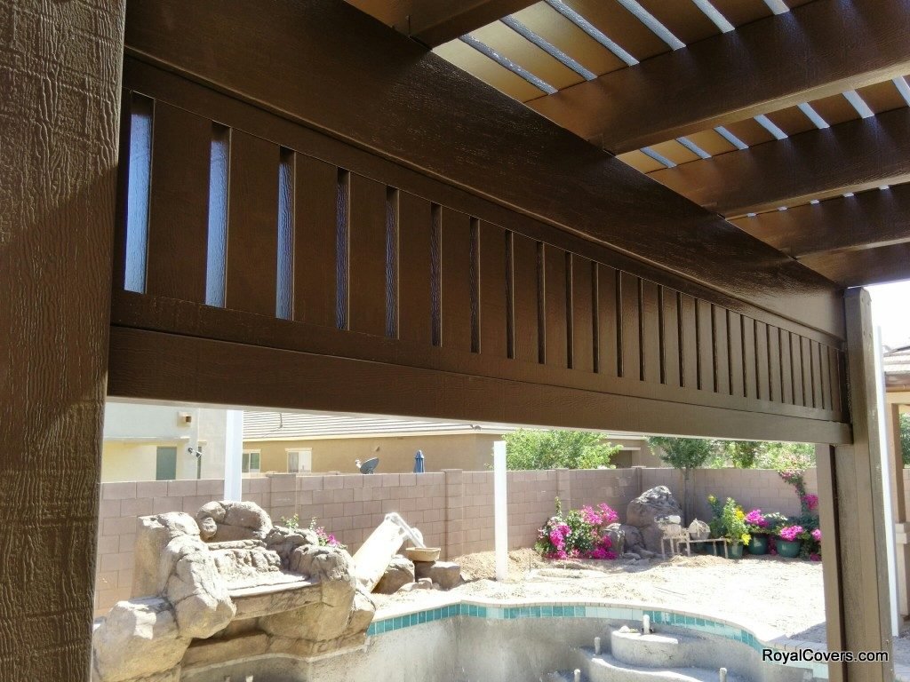Choosing Alumawood colors to accent your home in Gilbert, AZ.