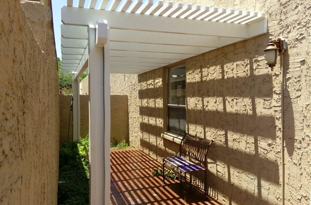 Aluminum Pergola installed in Phoenix, AZ 85013