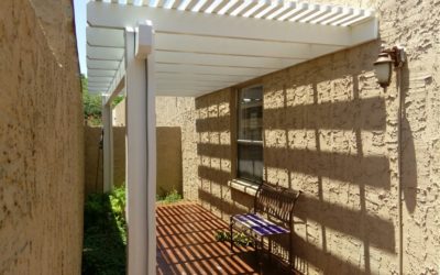 Aluminum Pergola installed in Phoenix, AZ 85013