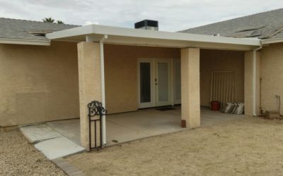 Replacing a patio roof with Alumawood