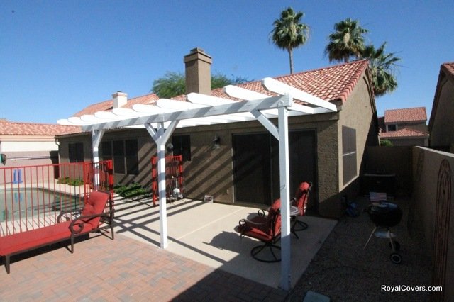How to replace a wood patio cover in Gilbert, AZ