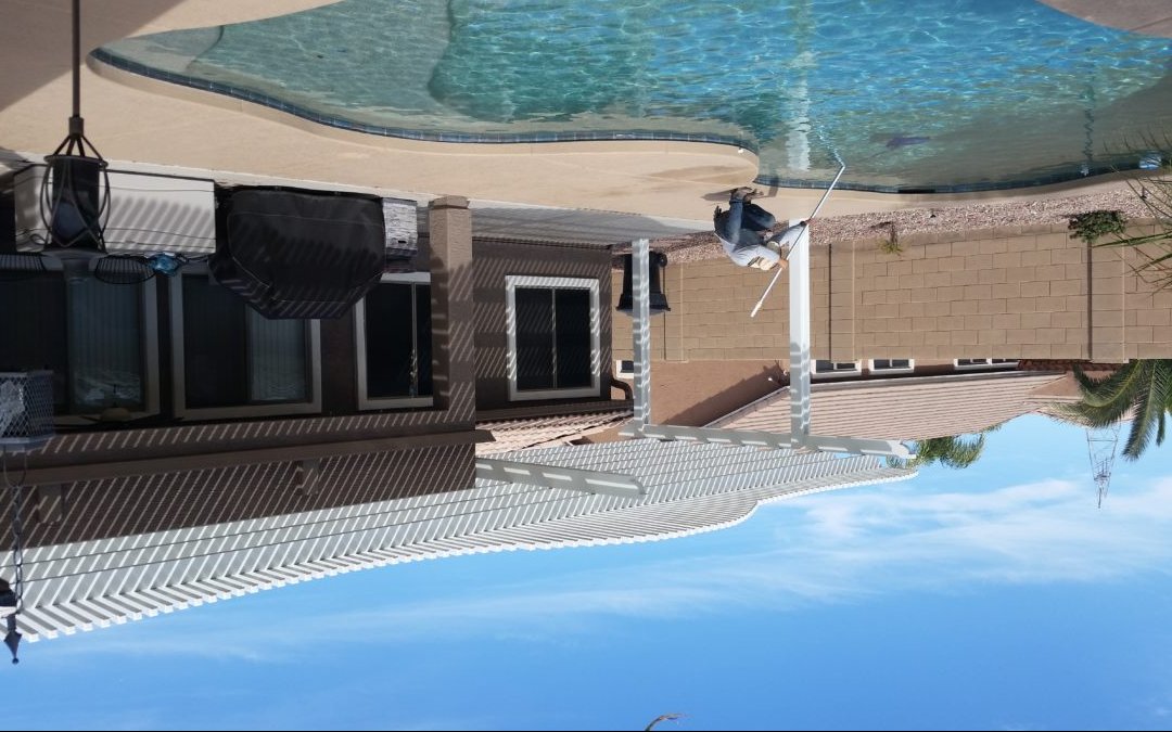 Home Patio Cover Extension By Pool in Mesa, AZ 85212