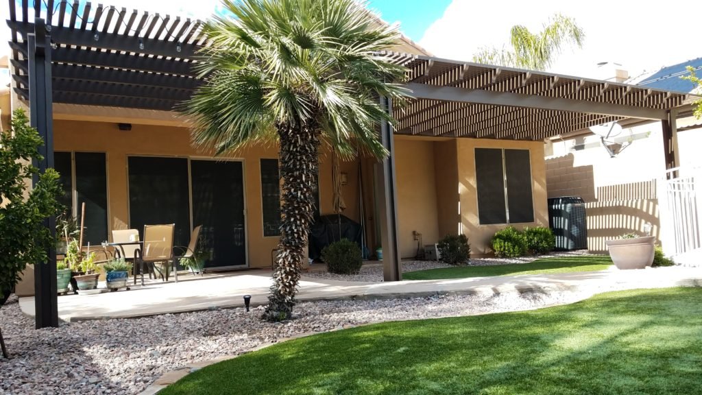 Alumawood Patio Cover Extension in Phoenix, Arizona