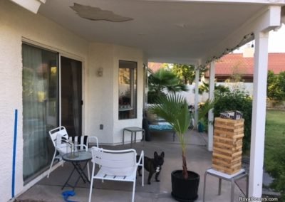 Patio Cover Replacement - Before & After Pictures