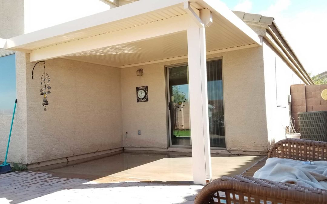 Add Covered Patio Over Sliding Glass Door