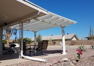 Sunland Village East Alumawood Lattice Installation - Mesa AZ