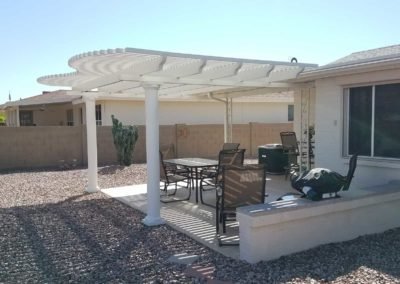 Sunland Village East Alumawood Lattice Installation - Mesa AZ