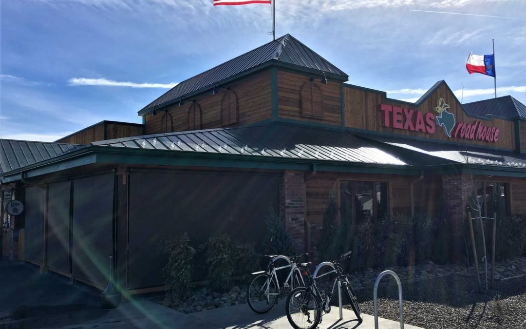 Exterior Roll Down Shades for Texas Roadhouse