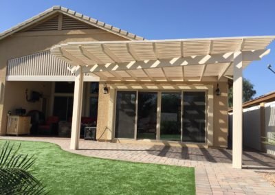 Alumawood Patio Cover Over New Pavers