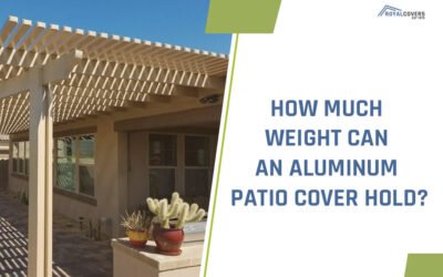 How Much Weight Can an Aluminum Patio Cover Hold?