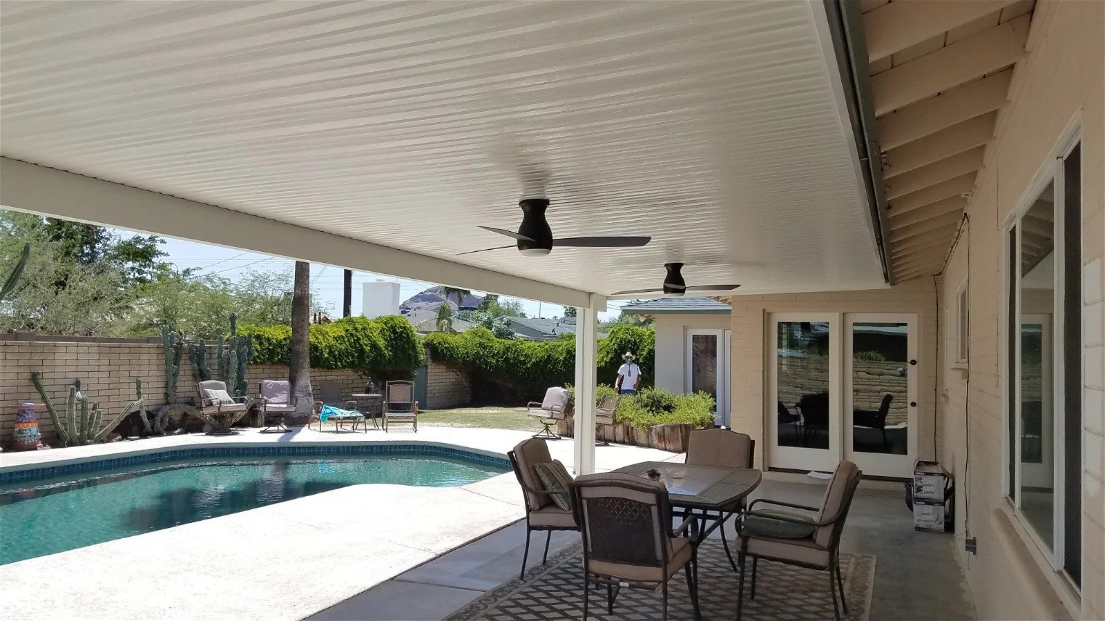 How to Install a Ceiling Fan on a Patio Cover
