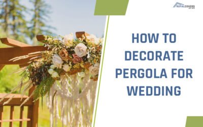 How to Decorate a Pergola for a Wedding