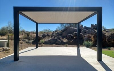 Custom Equinox Extruded Aluminum Framework with Solid Roof Panels Project