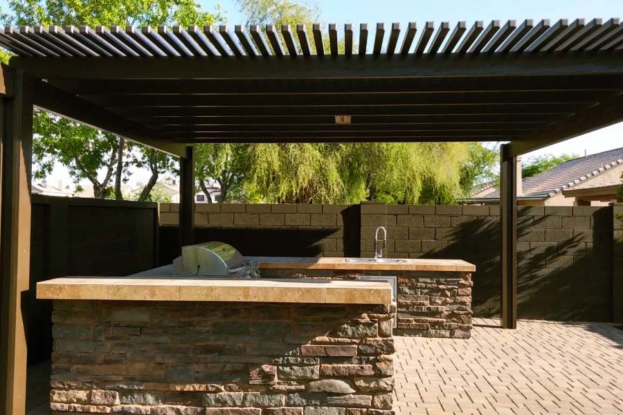 Can Alumawood Patio Covers Be Used for Outdoor Kitchens?