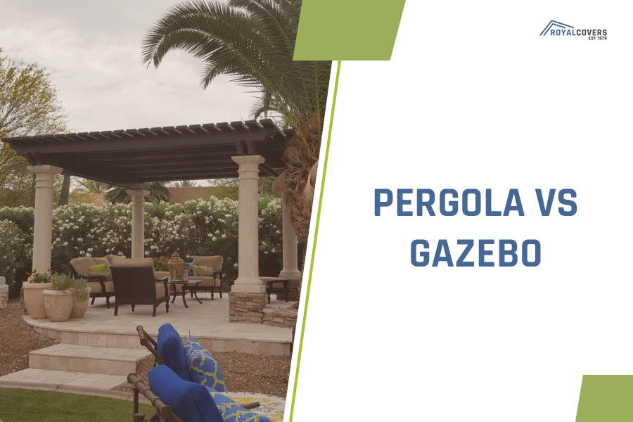 Pergola vs Gazebo